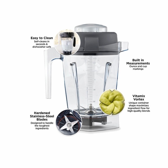 Vitamix 48oz Container With Tamper - Used - Picture 11 of 12